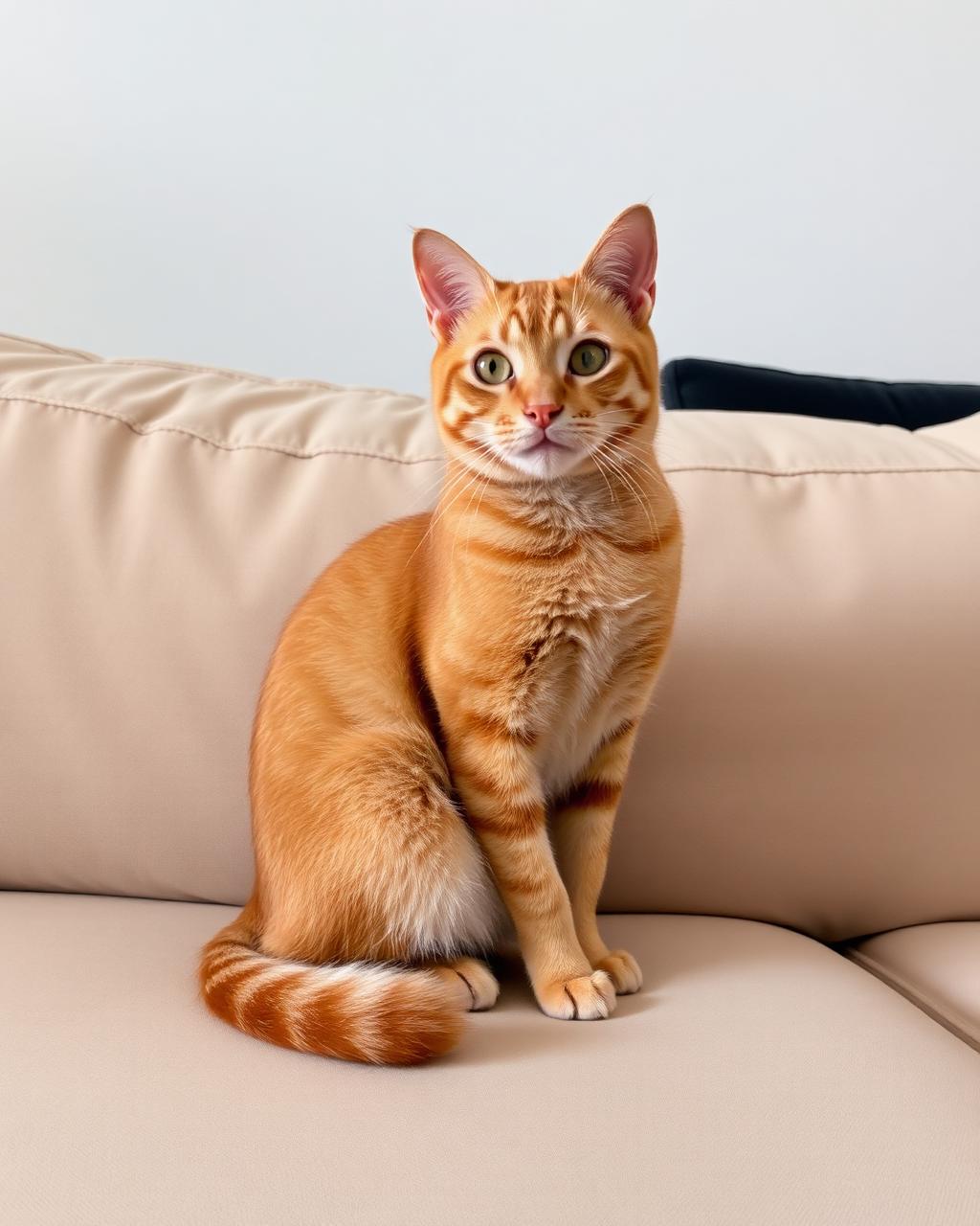 Ordinary photo of Marmalade, formerly of the sofa — now Colonel of the Household Guard